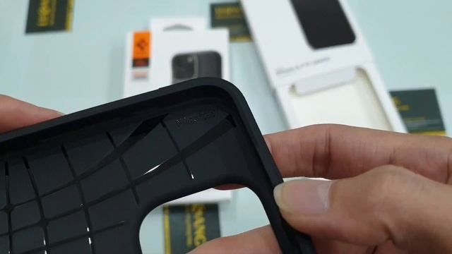 Ốp lưng iPhone 15 Pro Max/15 Pro Spigen Core Armor thiết kế vân sóng 3D hoàn toàn mới смотреть онлайн