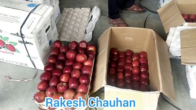 Apple Auction Live | Sold @ 2200/- a Box | Shimla Apples | Apple Rates Shimla | @RakeshChauhan7 | смотреть онлайн