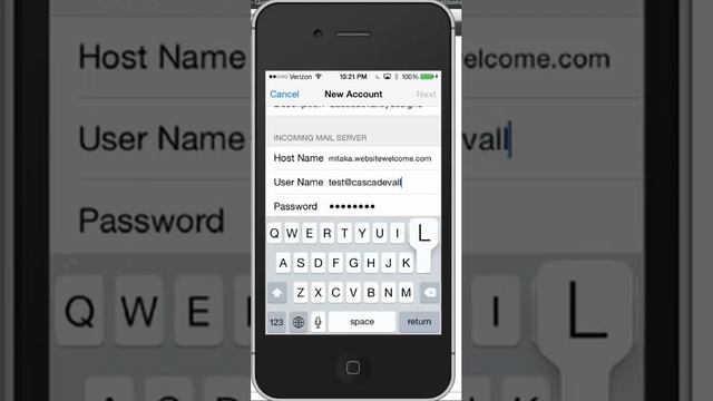 Add Domain Email Account to iPhone смотреть онлайн