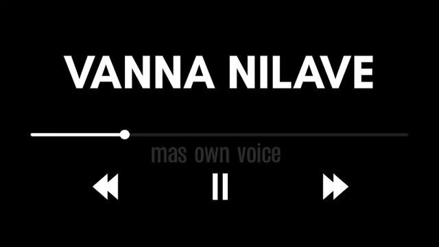 Vanna nilave|Thalapathy Vijay|without Music coversong|WhatsApp|love song|#coversong #coversongs #vj смотреть онлайн
