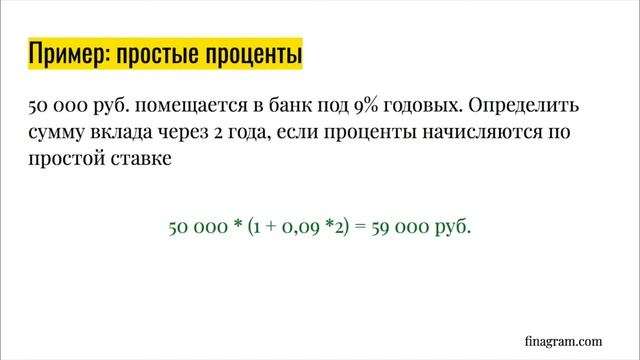 6. Простые и сложные проценты (с примерами) || Курс по финансовой грамотности смотреть онлайн
