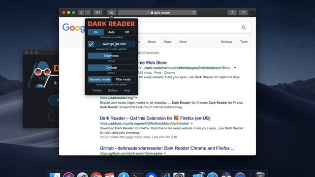 Safari dark mode — Dark Reader смотреть онлайн