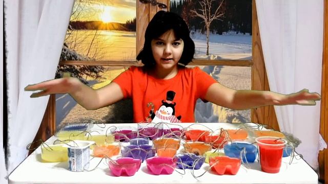 Стеклянные фонарики для новогодней ёлочки 🎄 смотреть онлайн