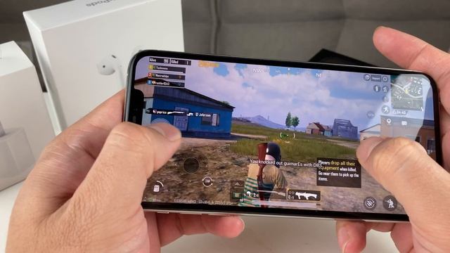 iPhone XS Max PUBG Mobile Game Test смотреть онлайн