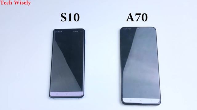 SAMSUNG A70 vs S10 | Flagship vs Mid-Range | Speed Test & Size Comparison смотреть онлайн
