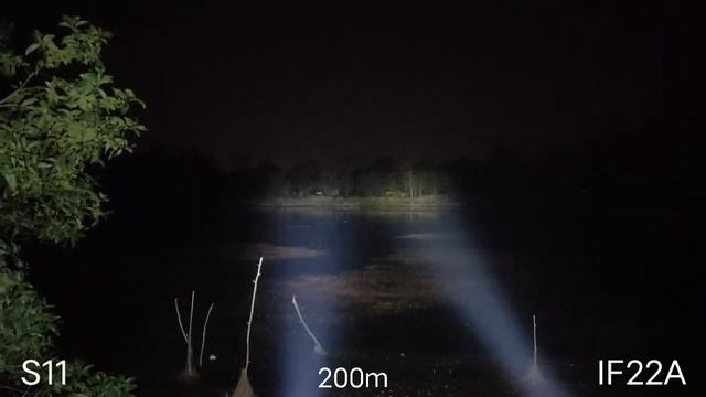 Convoy S11, SFT40, 8a Driver, OP Reflector Vs Sofirn IF22A, SFT40, TIR Lens