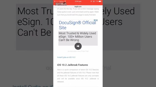 How to get Cydia on IOS 10.2 смотреть онлайн