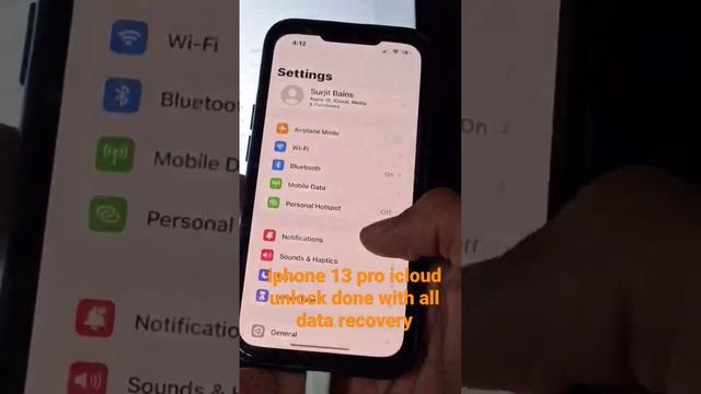 iPhone 13 pro icloud unlock done with all data recovery Apple icloud unlock done#viral #subscribers смотреть онлайн