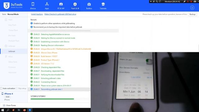 How to Jailbreak iphone 4 ios 7.1.2 смотреть онлайн