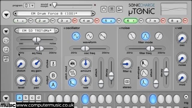 Sonic Charge Microtonic's Morph function - 2 of 7 смотреть онлайн