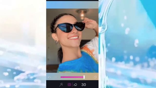BLUR Background using IPHONE! How to use use Facetune! смотреть онлайн