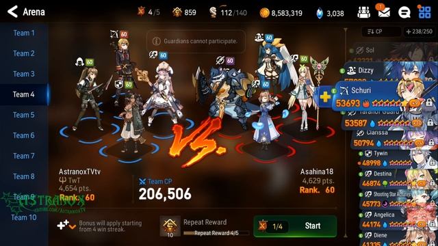 EPIC SEVEN Climbling to Champion League (Multiple Setup) Arena PVP Gameplay Epic 7 F2P Epic7 [#97] смотреть онлайн