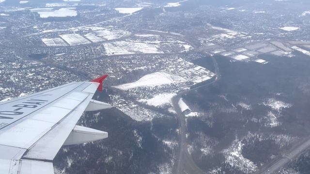 Rossiya Airlines Airbus A319 takeoff from Moscow Vnukovo=)) смотреть онлайн