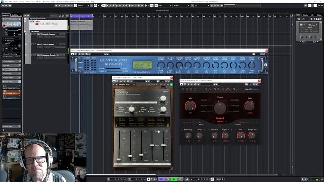 Quantum 2772 Evolution vs Softube TSAR vs 7th Heaven Reverb comparison смотреть онлайн