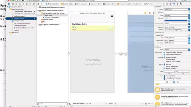 Basic iPhone - Swift 3: Module 5 - Address Book - Iteration 5 - Contact Details 5/8 смотреть онлайн