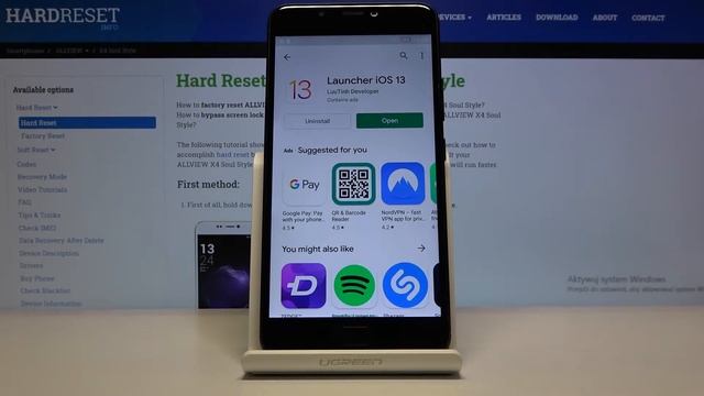 How to Download and Install iOS Launcher in ALLVIEW X4 Soul Style – Install iOS Menu смотреть онлайн