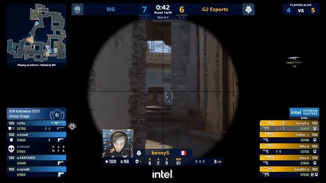 Лучшие CS:GO VAC Моменты за 2021.. смотреть онлайн