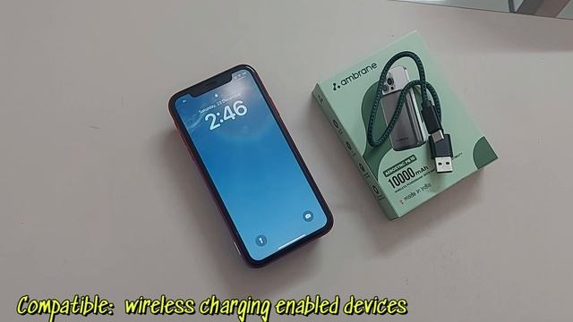 Ambrane 10000mAh Magnetic Wireless Power Bank Review | Best Magsafe Magnetic Powerbank | Ambrane смотреть онлайн