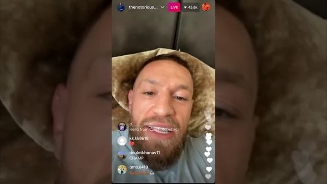 Justin Bieber Joins Conor Mcgregors Instagram Live смотреть онлайн