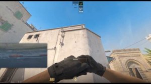 CS2 de_dust2 Mid Doors Smoke