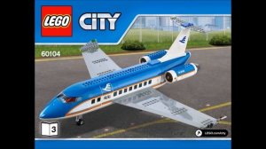 LEGO CITY Airport 60104 (FULL INSTRUCTION)