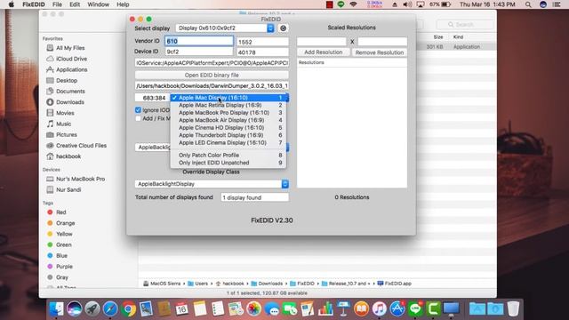 How to fix display preference error on MacOS Sierra смотреть онлайн