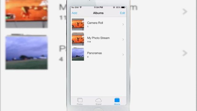 iOS7: Camera, Photo's and Wallpaper's смотреть онлайн