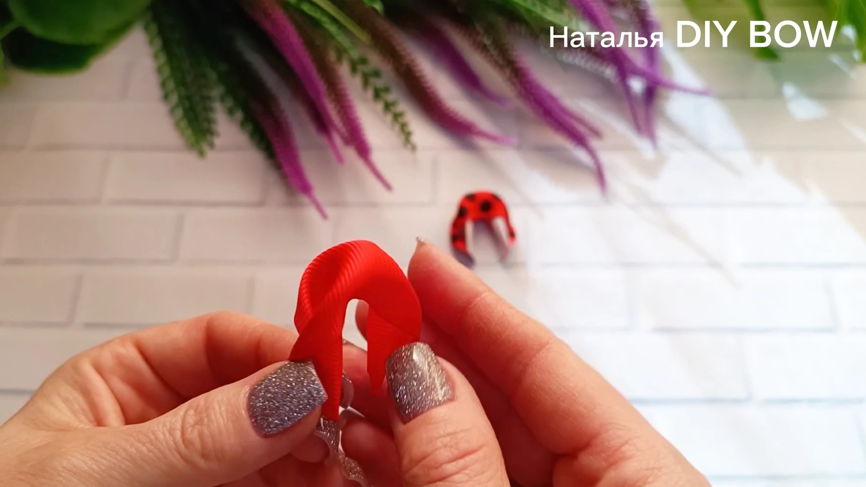 Бантики зефирки из ленты 4 см/Бантики Канзаши. смотреть онлайн