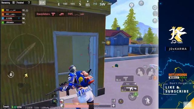 CHICKEN CRAVER🤤|| 4FINGER FULL GYROSCOPE SENSITIVITY || XIAOMI PAD 5 PUBG BMGI🦖🦖 смотреть онлайн