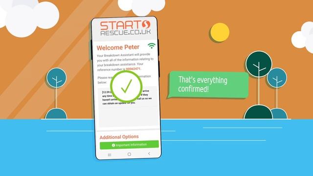 Start Rescue Breakdown App I The Quick and Easy Way to Report Your Breakdown смотреть онлайн