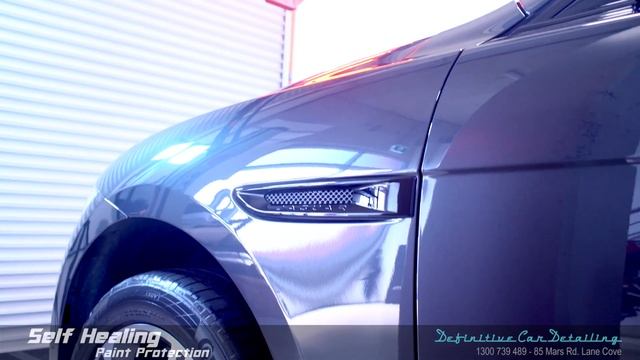 Jaguar F Pace Carpathian Grey Definitive Sydney Self Healing Ceramic Coating High Gloss Paint Prote смотреть онлайн