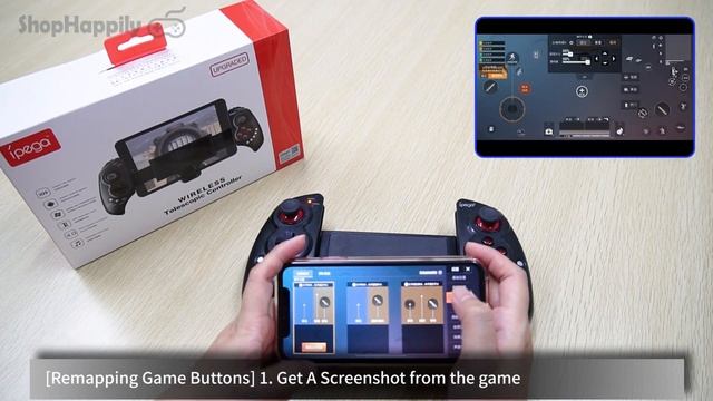 iPega PG-9023S Wireless Game Controller How to Pair Android iOS Phone Tablet смотреть онлайн