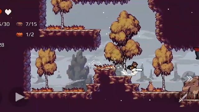 Apple Knight - Walkthrough - [World 2] - [Level 7] смотреть онлайн