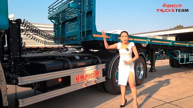 Trucks Review : EP.11 รีวิวรถบรรทุก ISUZU GXZ 360 แรงม้า (เทรลเลอร์พื้นเรียบ) смотреть онлайн