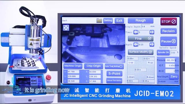JCID EM02 ЧПУ станок для микросхем | Официальное видео смотреть онлайн
