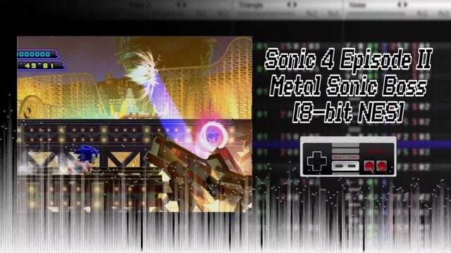 [8-bit NES] Sonic 4 Episode II - Metal Sonic Boss (RP2A03 + VRC6) смотреть онлайн