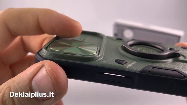 Nillkin green Camshield Armor Apple Iphone 12 Mini dėklas-чехол-case смотреть онлайн