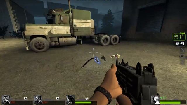 L4D (1+2) Crash Course 01, part 2.2 - Louis survives - Online ( Expert difficulty ) смотреть онлайн