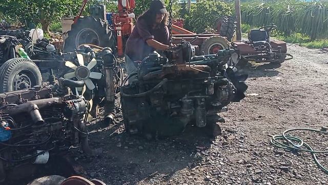 Demo 260hp Faw 6DF2-26 - khởi động lại sau 2 năm nằm kho... смотреть онлайн