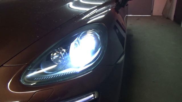 Porsche Cayenne 958 чистка и переборка фар .Би ксенон интелект HELLA смотреть онлайн