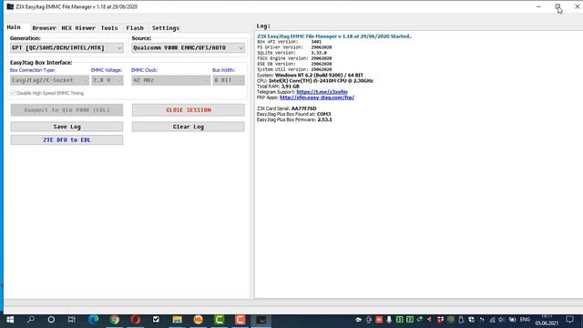 UFi, Easy Jtag Plus против Note 6 Pro