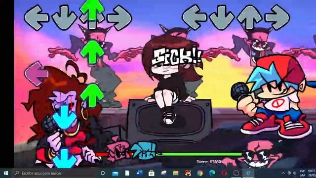 FNF - Bad Apple [Hard] смотреть онлайн