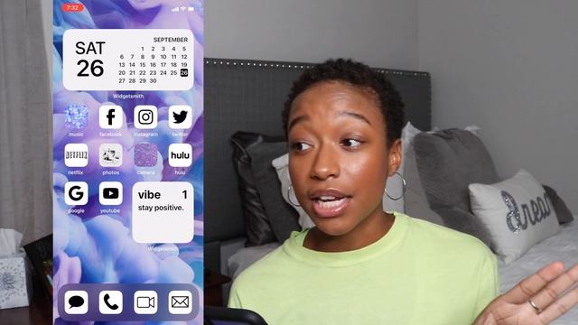 HOW TO CUSTOMIZE YOUR HOME SCREEN WITH iOS 14 | iPhone AESTHETIC TUTORIAL | SincerelyCierra смотреть онлайн