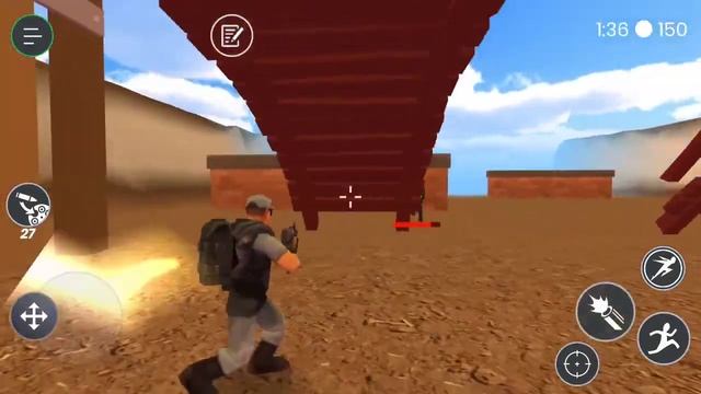 "Shooter 1 vs 1" My new game on Struckd смотреть онлайн