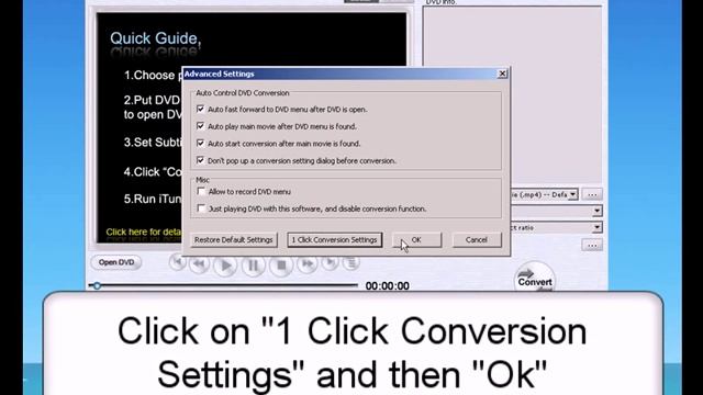 Step-by-Step DVD to iPod Conversion Tutorial смотреть онлайн