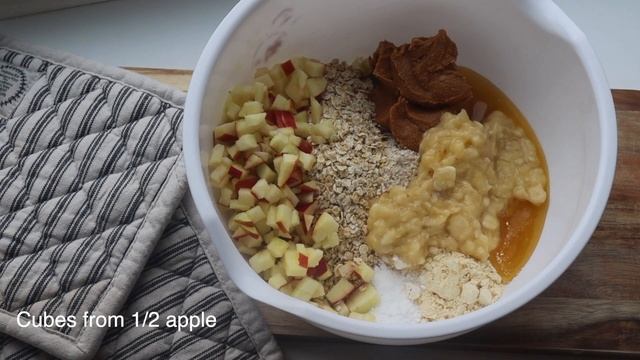 Apple oatmeal cookies (vegan, gluten-free, sugar-free) смотреть онлайн