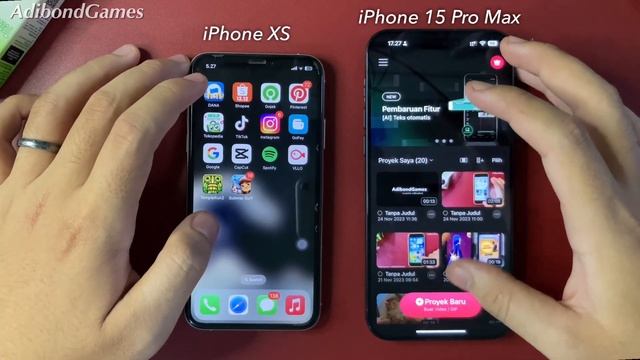 iPhone XS vs iPhone 15 Pro Max смотреть онлайн