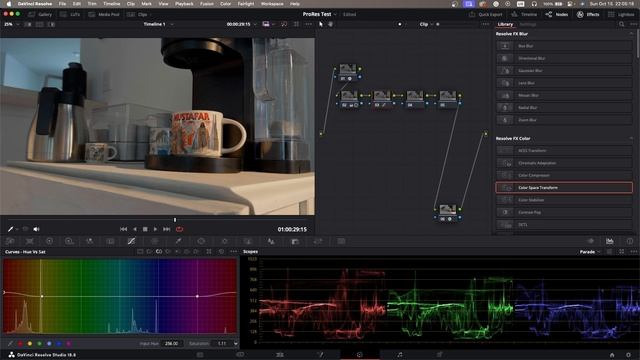 Apple Pro Res Log | First Look Color Grading in Davinci Resolve смотреть онлайн