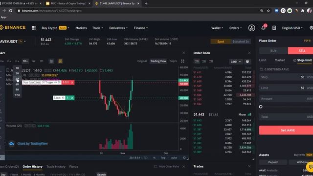 TRADING FOR A LIVING #MYBINANCECLASS смотреть онлайн