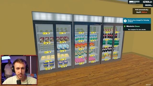 COMPLETING ALL OUR GOALS (Supermarket Simulator) смотреть онлайн